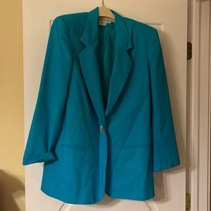 Beautiful turquoise jacket